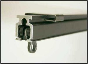 Vorhangschienensystem für leichte und mittelschwere Vorhänge