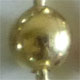 Perlen 8 - Yellow brass